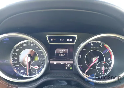 2013 Mercedes-Benz Ml 63 Amg 4Matic from USA, damaged, VIN 4JGDA7EB9DA174551